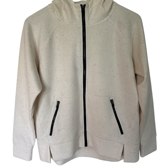 DSG Cream Hoodie with Confetti spots - Picture 1 of 4